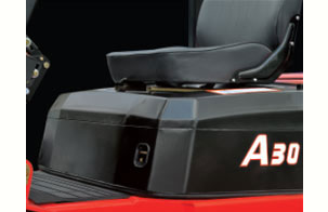 9.整(zheng)體式發(fa)動機機(jī)罩及配(pèi)置安全(quan)鎖扣-杭(háng)州叉車(che)内燃叉(cha)車